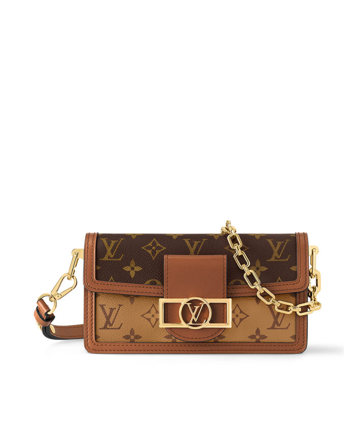 Iconic Louis Vuitton Dauphine East West Handbag