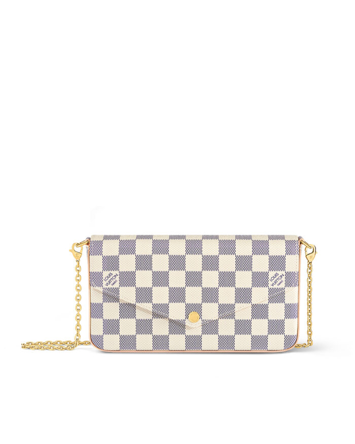 Elegant Louis Vuitton Felicie Pochette Bag