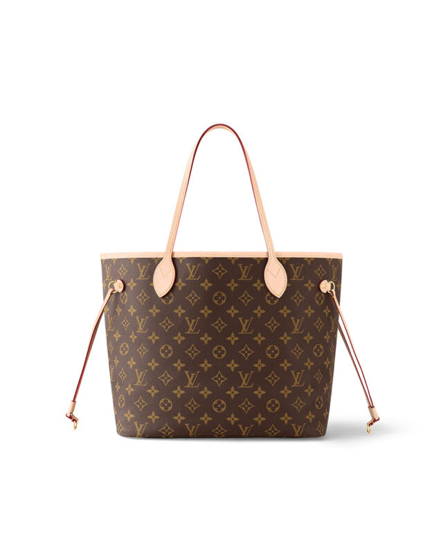 Louis Vuitton NEVERFULL Monogram canvas and cow leather