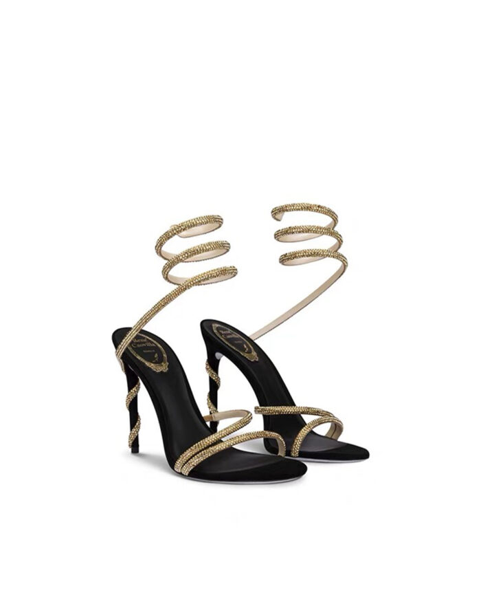 Rene Caovilla Margot satin fashion sandals