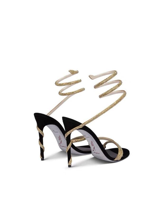 Rene Caovilla Margot satin fashion sandals1