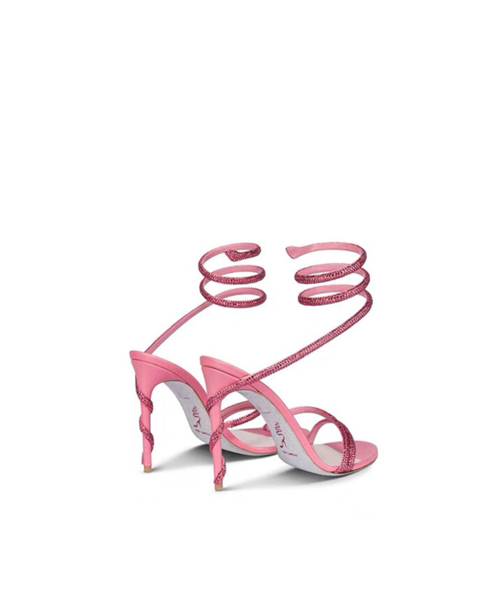 Rene Caovilla Margot satin fashion sandals10