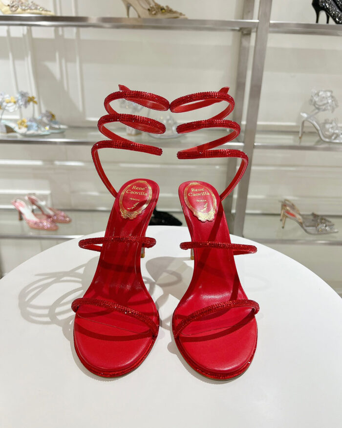 Rene Caovilla Margot satin fashion sandals17