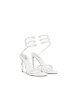 Rene Caovilla Margot satin fashion sandals