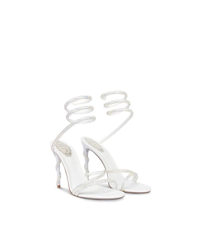 Rene Caovilla Margot satin fashion sandals