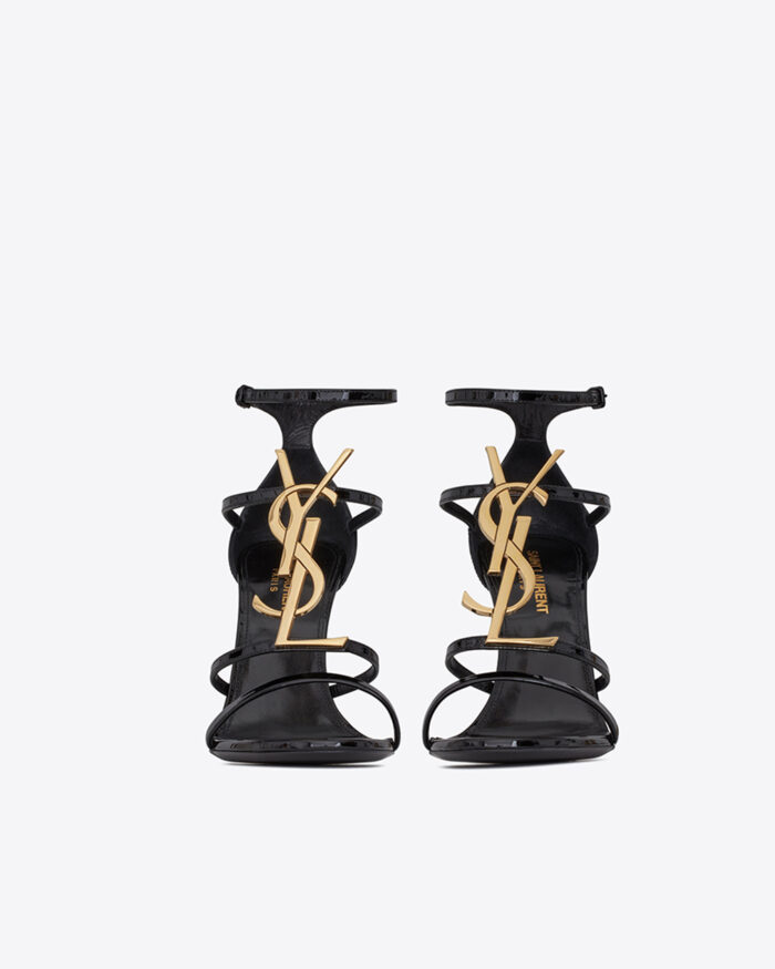 Saint Laurent open toe stiletto sandals1