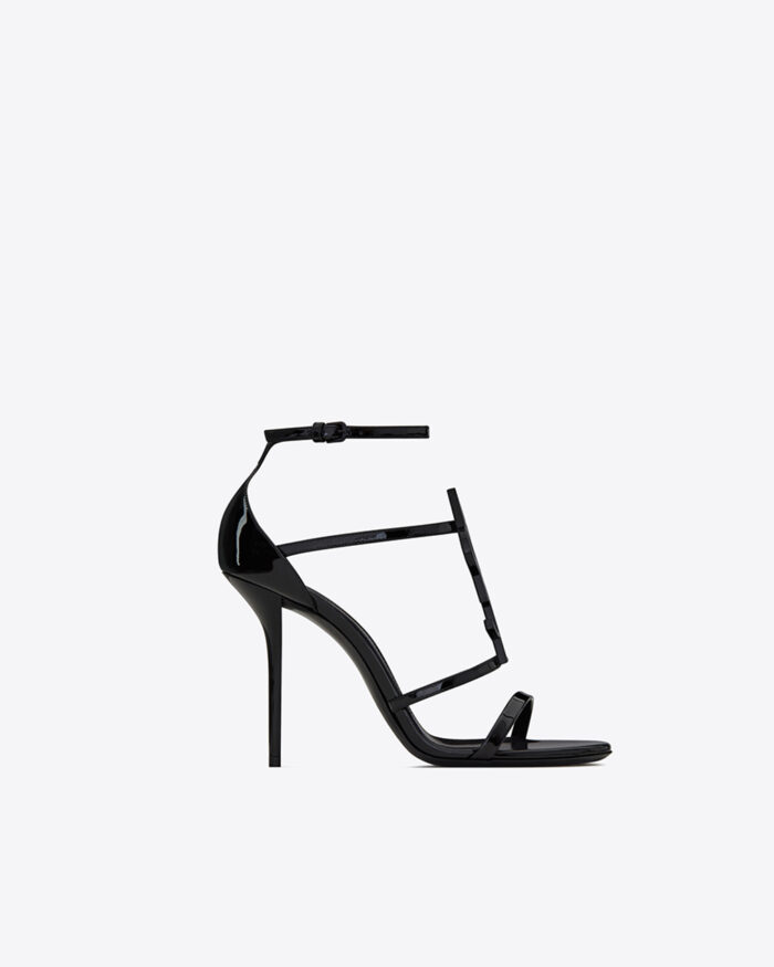 Saint Laurent open toe stiletto sandals5