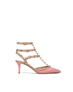 Valentino Garavani Pink Caged Rockstud Heels