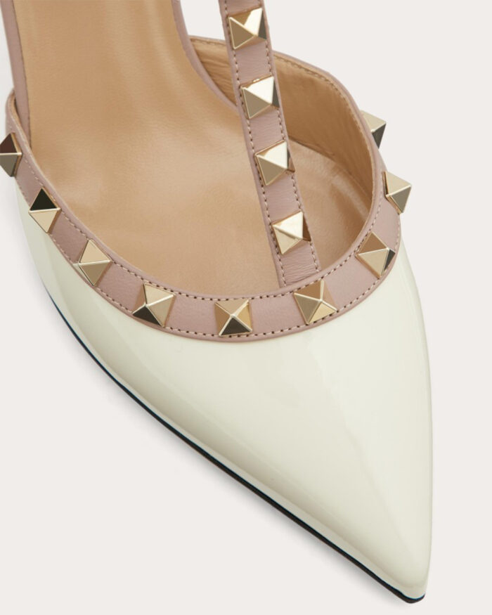 Valentino Garavani Pink Caged Rockstud Heels15