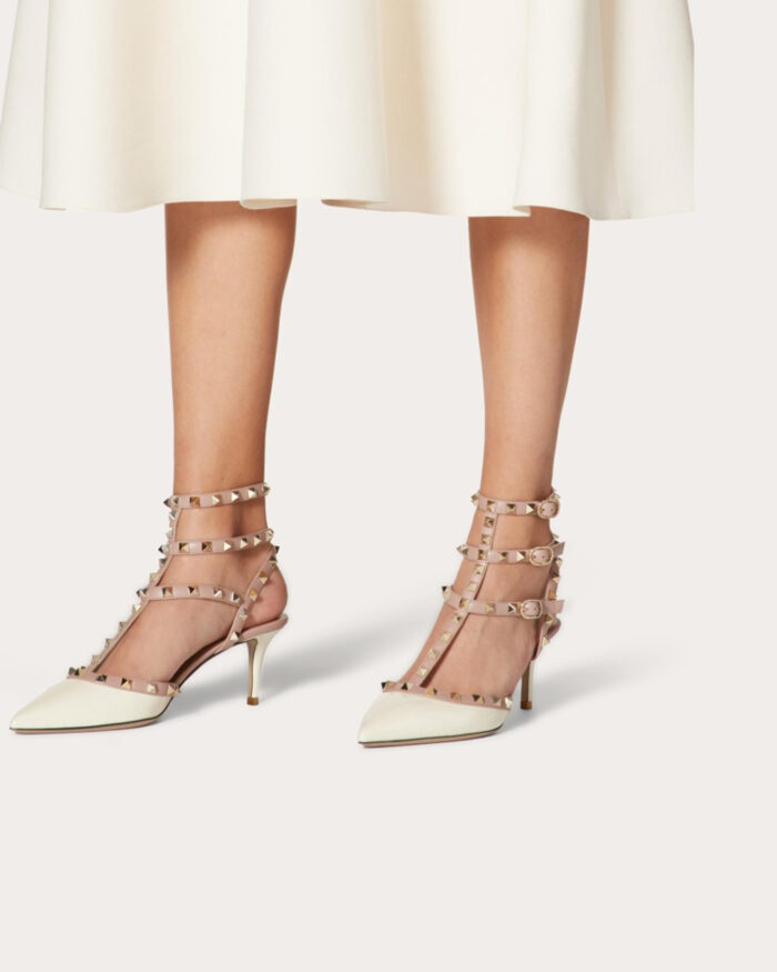 Valentino Garavani Pink Caged Rockstud Heels16