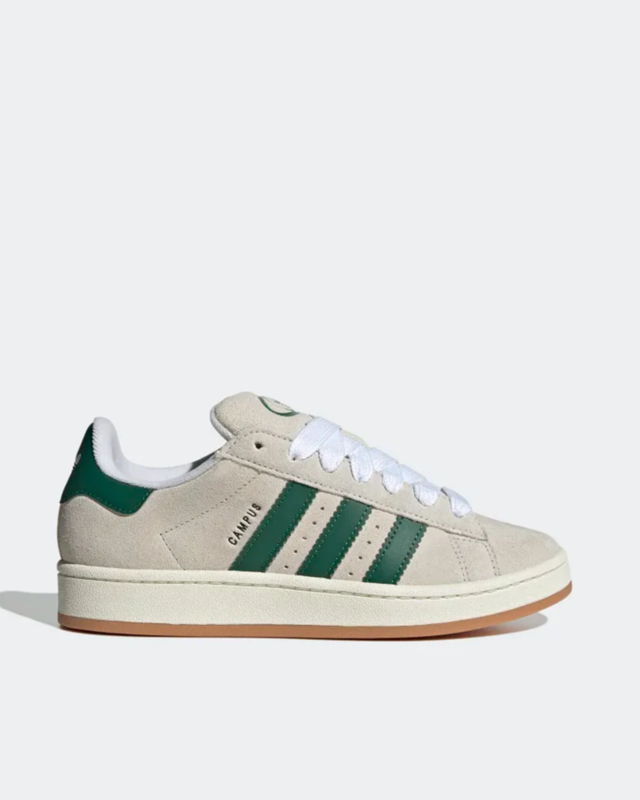 Adidas Campus 00s Crystal White Dark Green1