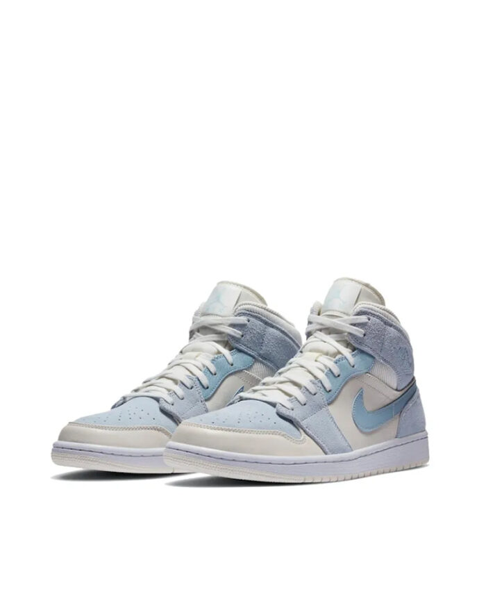 JORDAN 1 Mid Mixed Textures Blue2