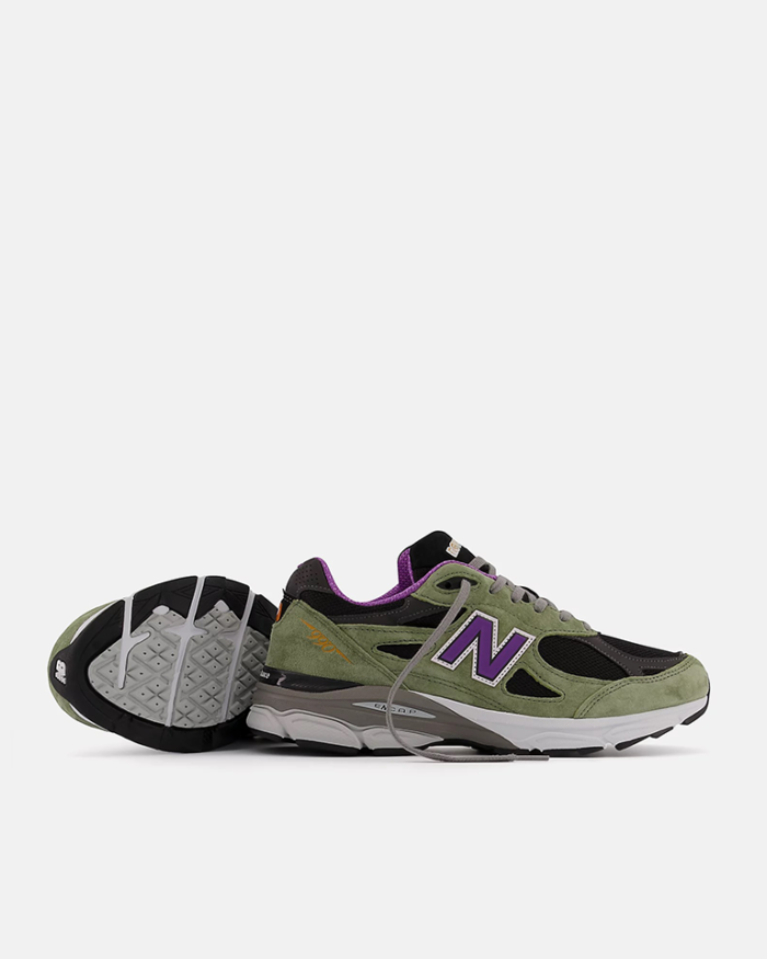 New Balance 990v3 Made in USA Olive Leaf Black M990TC35