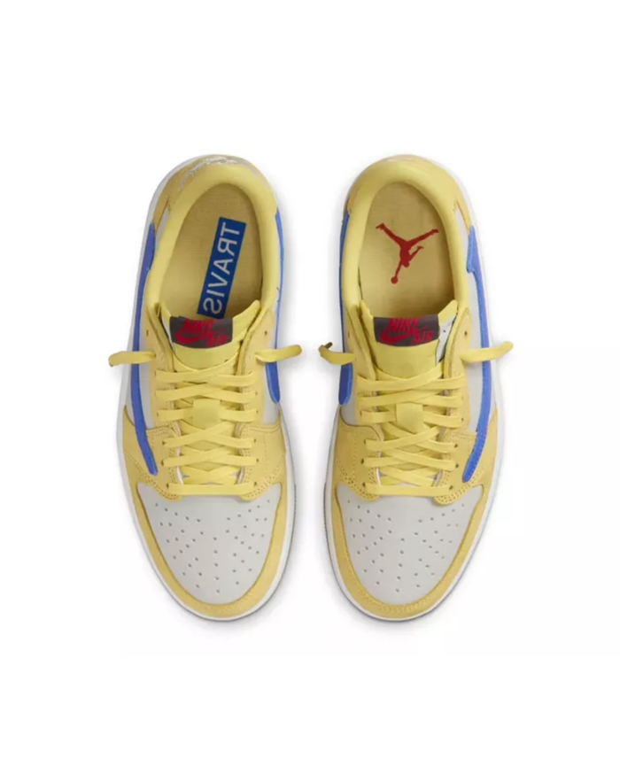 Nike Air Jordan 1 Low Womens OG SP Travis Scott Canary3