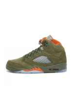 Nike Air Jordan 5 Retro Olive Solar Orange DD0587-308 Men's Sneaker New