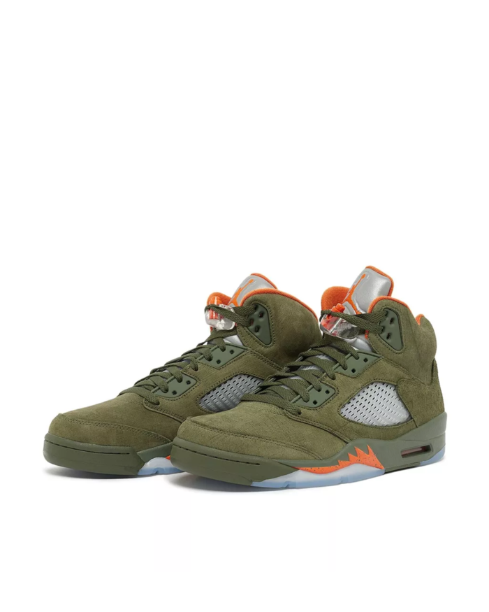 Nike Air Jordan 5 Retro Olive Solar Orange DD0587 308 Mens Sneaker New1